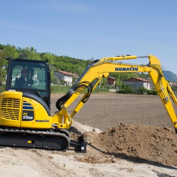 Komatsu PC55MR5 graafmachine