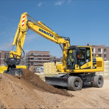 Komatsu PW160-11 graafmachine