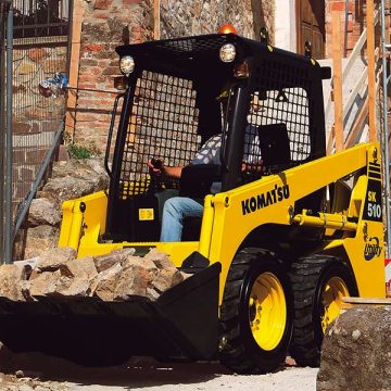 Komatsu SK510_5 skid loader