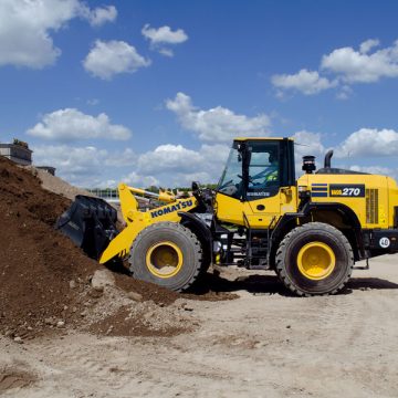 Komatsu WA270-8 shovel