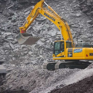 Komatsu HB365LC-3 graafmachine