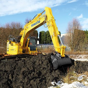 Komatsu PC228USLC-11 graafmachine