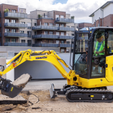 Mini graafmachine Komatsu